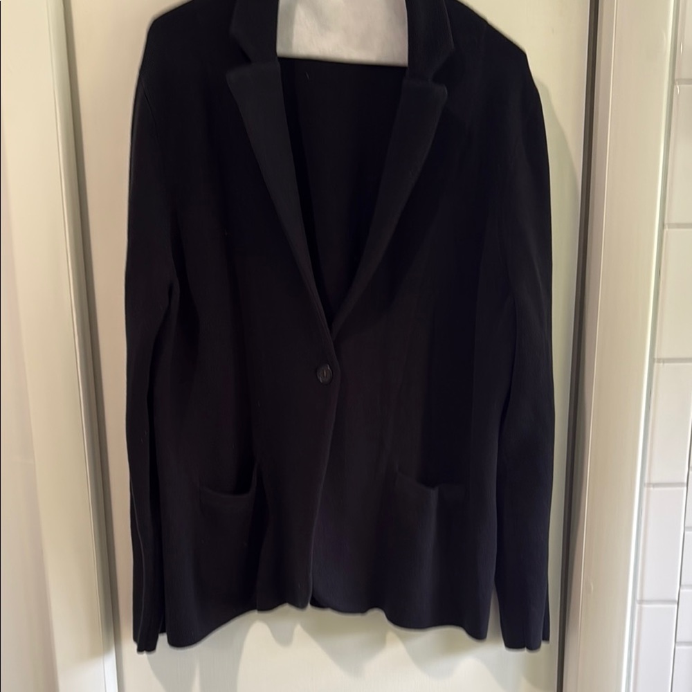 Women's J Crew Jcrew XXL Black Blazer Jacket